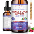 [Vegan Kidney Liver Support] Greenpeople 27-In-1 Vegan Kidney And Liver Health Support Supplement - Alcohol-Free, Natural Herbs, And Milk Thistle | Healthy Liver And Kidney Function. Carefully Selected Ingredients for Balanced Health