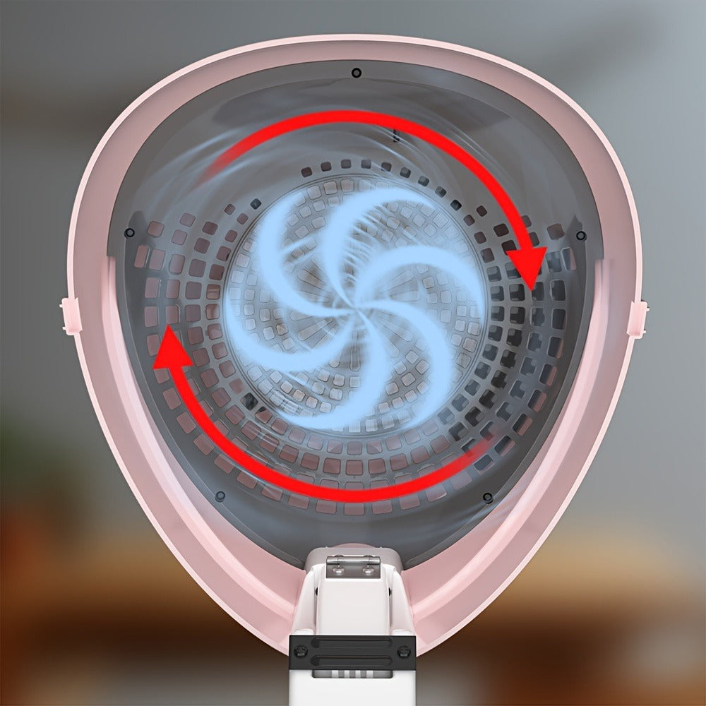 1875W Ionic Hooded Hair Dryer Bonnet with 3 Settings, Professional Sit Under Hair Dryers for Women with Ceramic Technology, Portable Hair Dryer with Hood, Hooded Dryer for Home & Salon