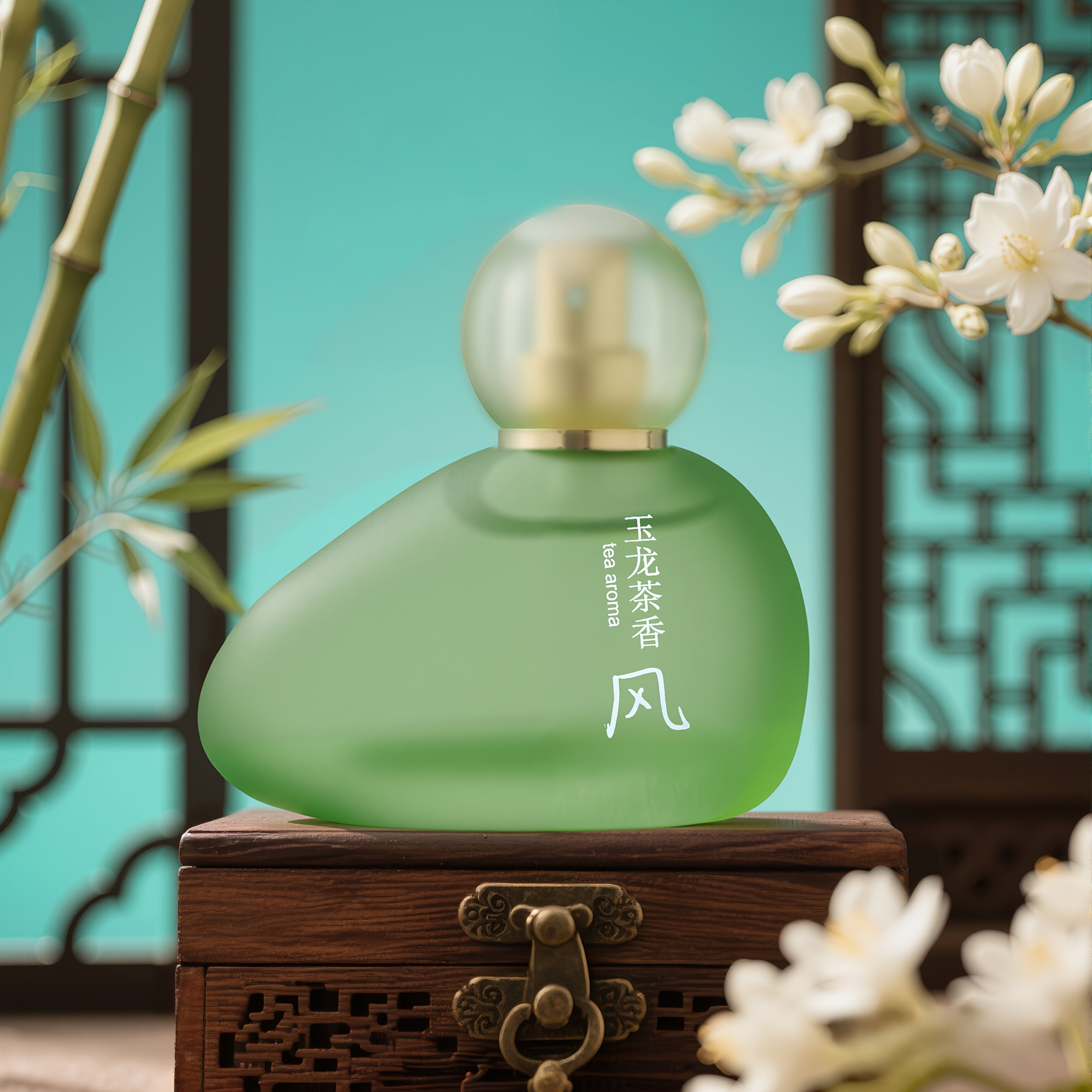 Perfume for Women-Elegant White Tea Jasmine And Peach Scented Perfume - Perfume for Women Long Lasting Fruity Floral Scent, Fresh Eau De Toilette - Long-lasting Fragrance, Free Of Bisphenol A, 5-15% Essential Oil Concentration.