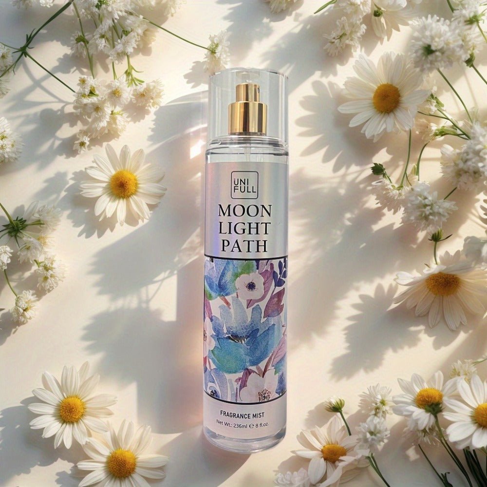 Hair & Body Perfume Mist 8oz - Long-Lasting Floral Fragrance Spray for Women, Unisex Body Mist, 12 Scents for Dates, Parties & Everyday Wear