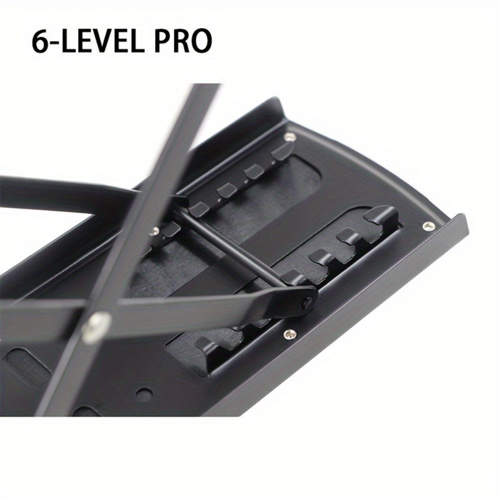1pc Adjustable 4-Level Portable Footrest Stand for Pedicure, Unscented Nail Care Tool, Non-Slip Surface, Essential Manicure Accessory