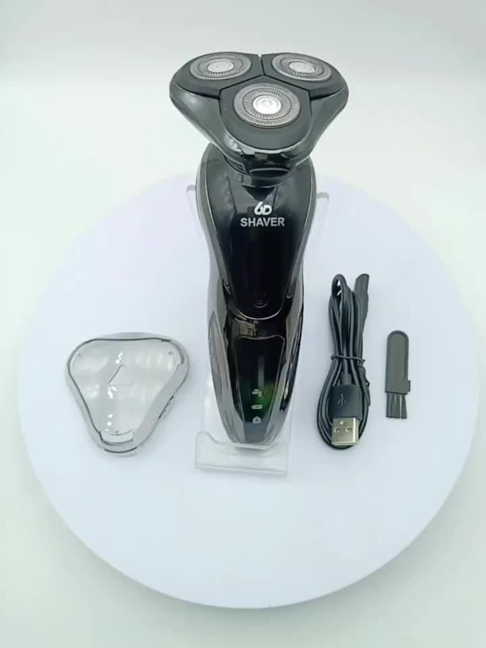 Father's Day Gift for Men, Electric Shavers Cordless Rechargeable Face Beard Nose Hair Trimmer 3-in-1 Kit Make Up, Ideal Gift for Father, Boyfriend, Brother