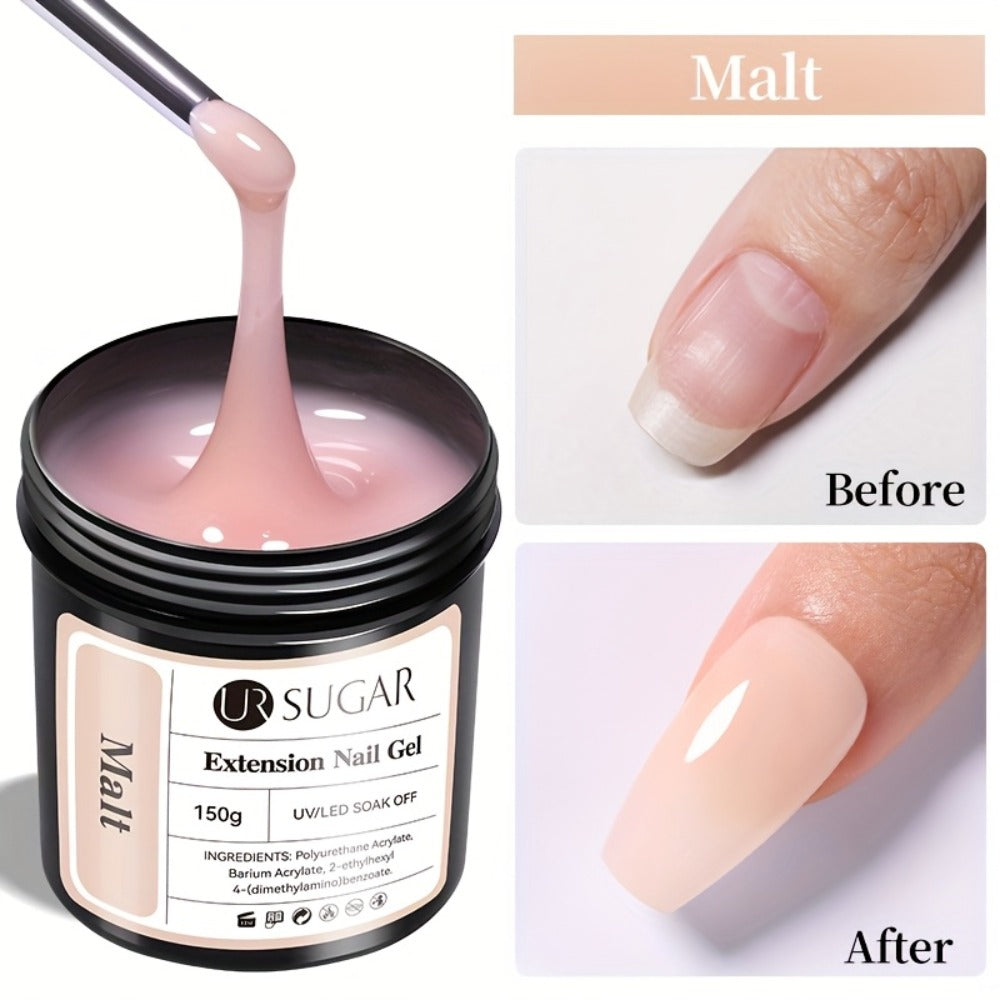 UR SUGAR 150g Jelly Gel Nail Extension Gel Fast Building Nail Hard Gels Self Leveling Construction Gel