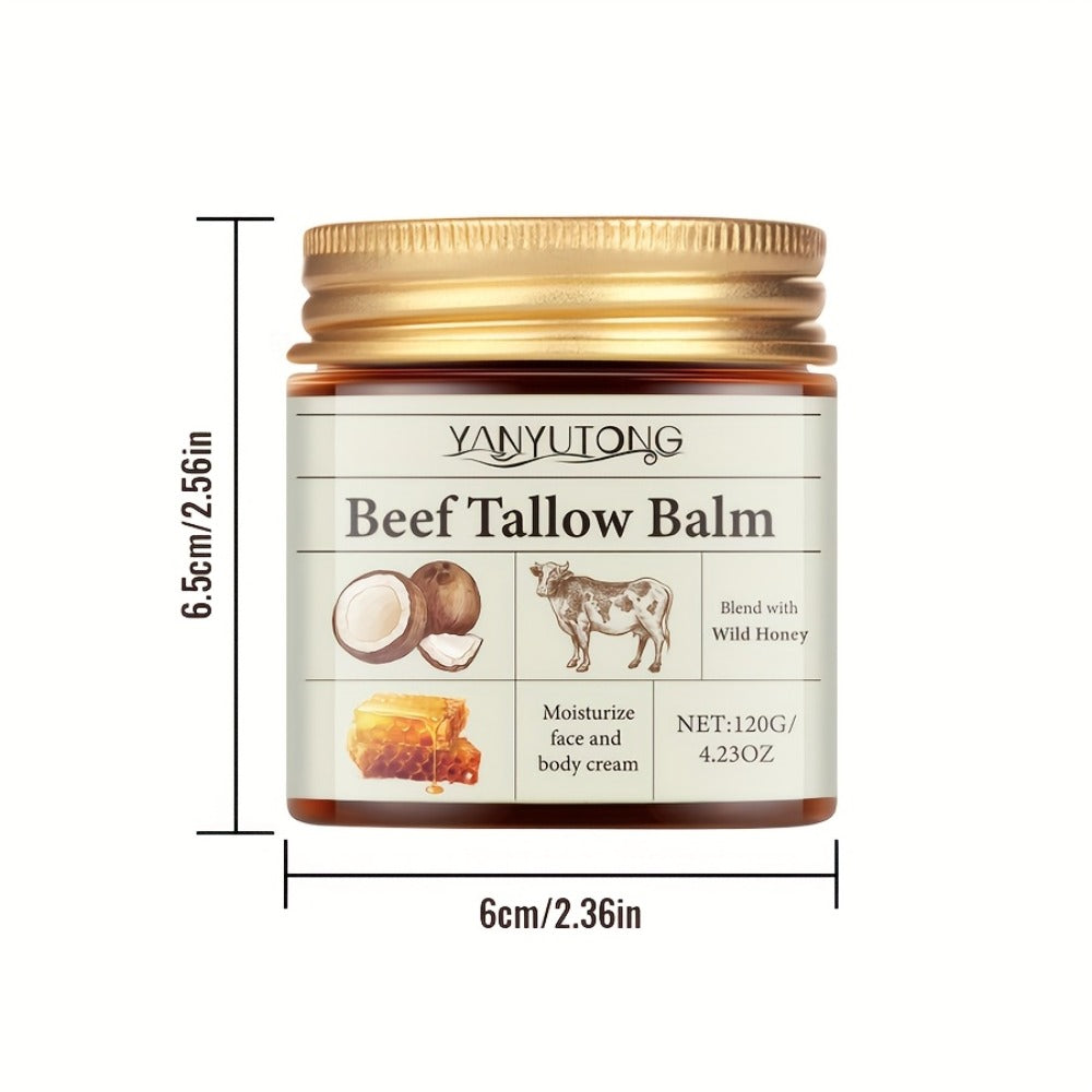 100% Grass And Forage Product Mixed With Vanilla Butter Body Cream Facial And Body Care Cream - Moisturizes The Skin, Improves Dry And Rough Skin - Suitable For Sensitive Skin