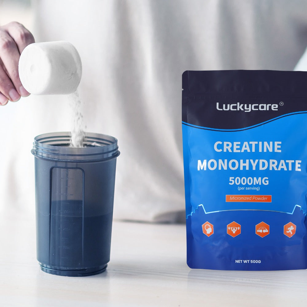 Creatine Monohydrate Powder 500G, 5000mg Per Serving, Micronized Creatine, Pure Unflavored