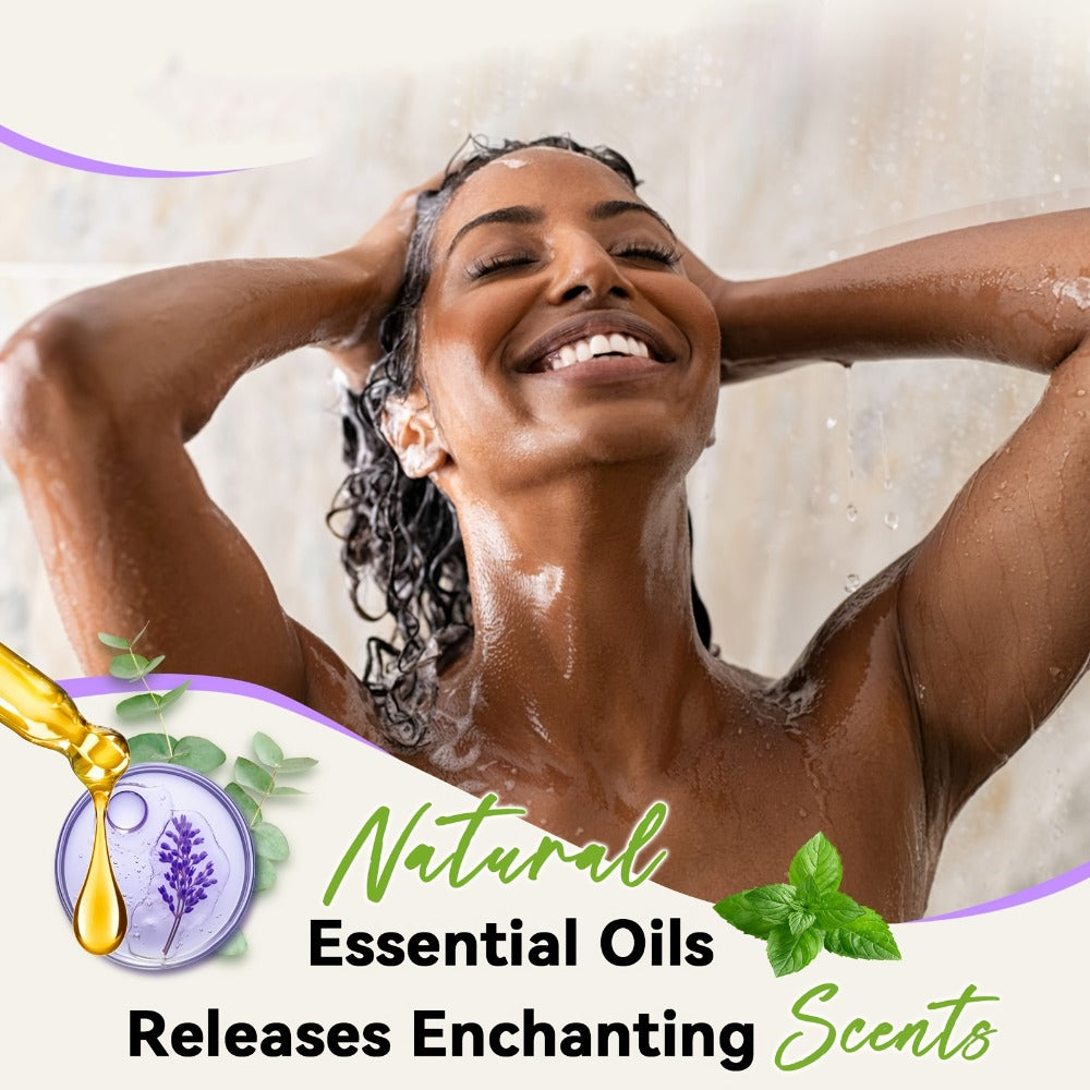 6/8pcs Of Essential Oil Shower Steamers, Eucalyptus, Lavender, Jasmine, Camellia, Mint, Citrus, Grapefruit Shower Steamers Fragrance, Shower Gel Shower Tablets/Essential Oils Luxury Self-Care Gifts for Men&Women, Bath Tablets, Girly Must Haves Cheap