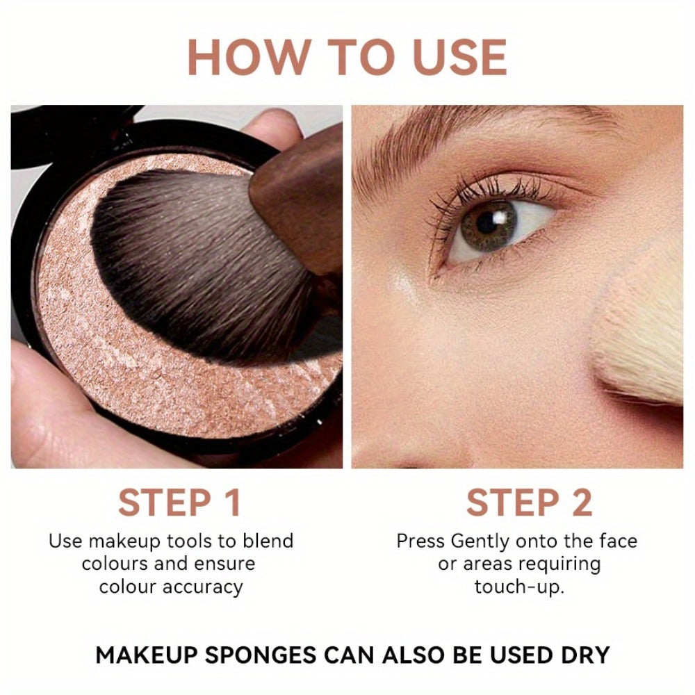 Bake Foundation Make-up to Create 24-hour Lasting Makeup, Naturally Cover Defects, Light And Breathable, Easily Apply Makeup, Present Natural Semi Matte Effect, And Keep Fresh And Flawless All Day