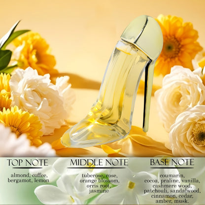 Women's Perfume Floral Oriental Gourmand 3.38 oz - Long Lasting Paraben Free Fragrance, Coffee Almond Vanilla Tonka Bean, 4 Styles Sexy Cool Dream Golden Girl Night Out Daily Wear