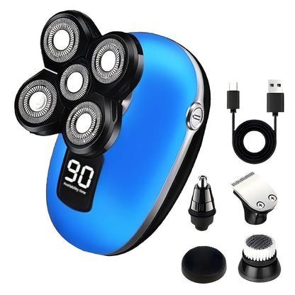Electric Shaver for Women & Men – Rotary Shaver with IPX6 Waterproof, Wet & Dry Use, Floating Head, Type-C Charging, Display Screen | Body Hair Removal for Underarm, Leg, Arm & Face, Holiday Gift