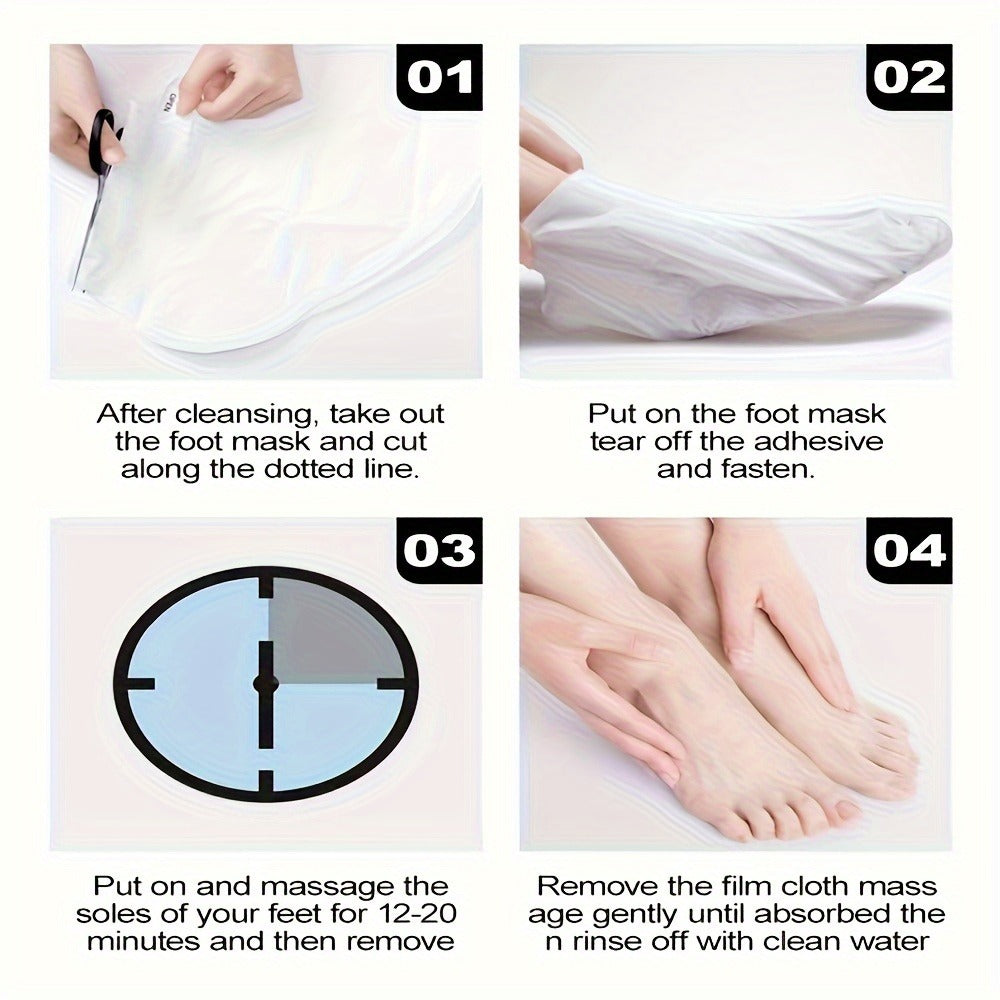 6/9 Pairs Lavender Foot Mask, Hydrating And Moisturizing Foot, Portable Foot Mask, Suitable for Home, Going Out, Travel, Business And Other Occasions, Gifts, Foot Care, Foot Skin Care, Hand Greeting, Mother's Day Gift