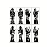 8pcs Stencils SM010