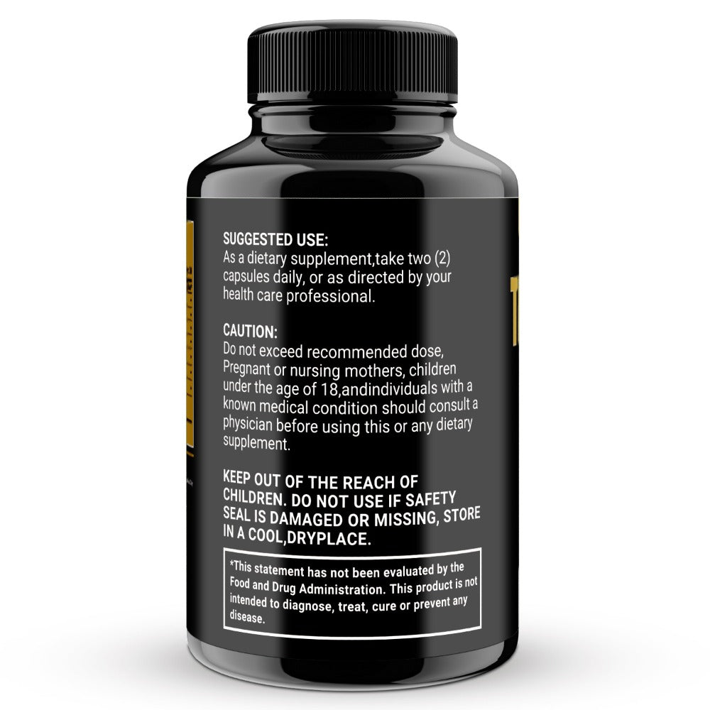 5 Packs Testosterome Dietary Supplements Capsules For Men With Tongkat Ali, Horny Goat Weed, L-Citrulline L-Arginine, Ashwagandha, Men'S Health And .