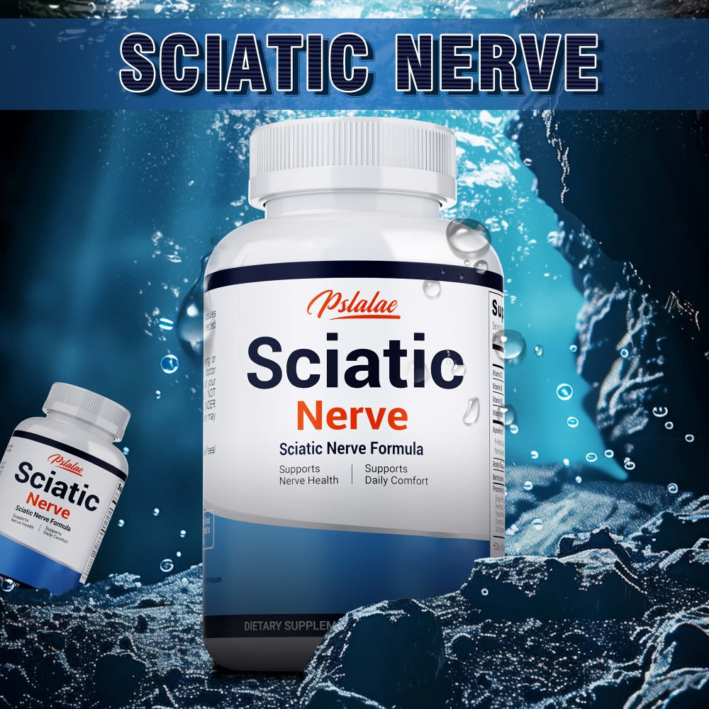 [Sciatic Support Supplement] Sciatic Nerve - With Vitamin B Complex, Acetyl-L-Carnitine And Benfotiamine - Support Bone And Nerve Health - Sciatic Support Supplement - Gluten Free - 120pcs