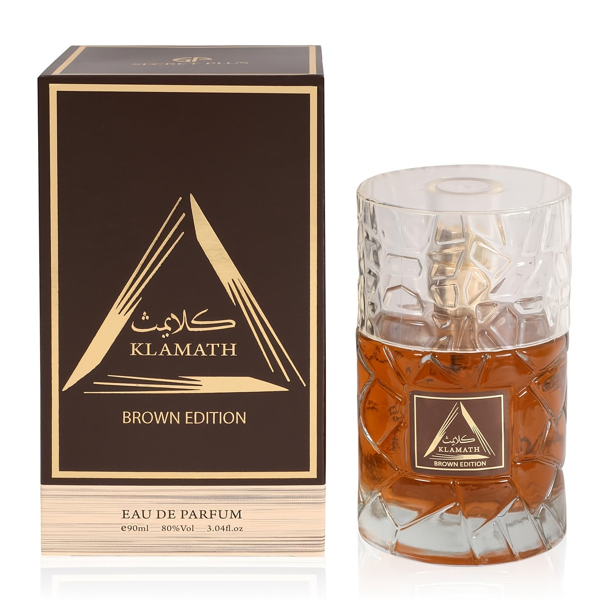 Men's Eau de Toilette Long-Lasting Warm Spicy Cologne Vanilla Amber Cinnamon Bergamot Tonka Bean Day to Night Fragrance Klamath Deliur Brown Edition Gift
