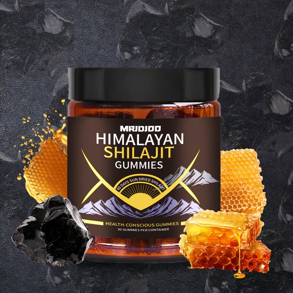 1/2/3Btls SHILAJIT Gummies - Sugar Free, Natural Fulvic Acid, Humic Acid | Sweetened with Manuka Honey, Clean Recipe, Holiday Gift