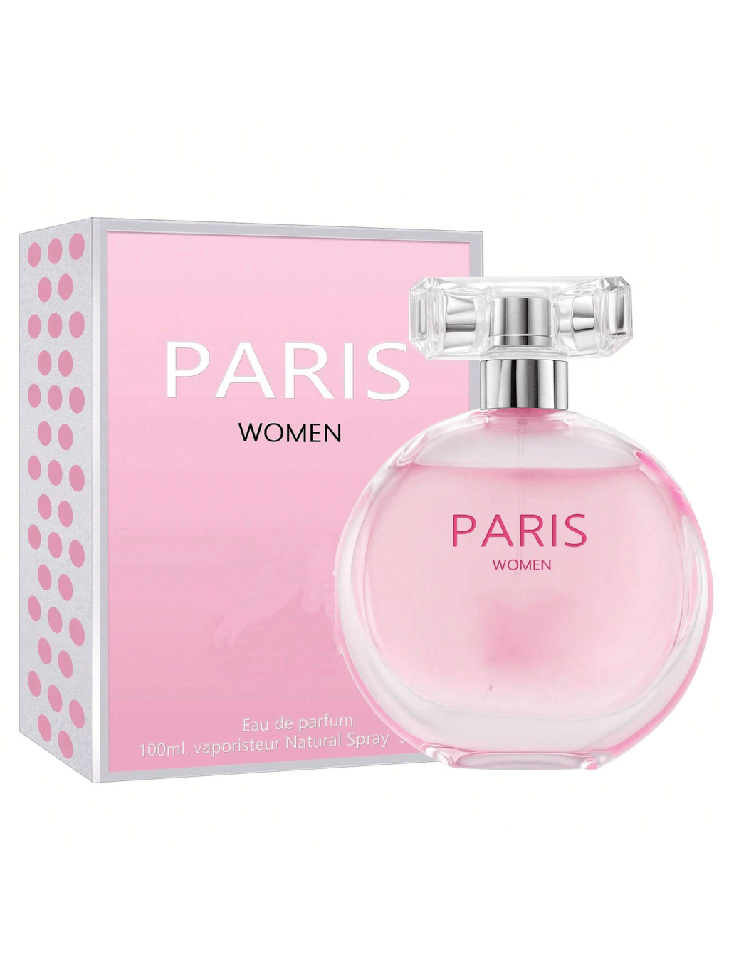 PARIS WOMEN Eau De Parfum Spray For Women, Wonderful Gift, Gourmand Fragrance, Daytime And Casual Use, For All Skin Types,A Classic Bottle,3.4 Fluid Ounce