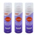 3 Pack Lume Whole Body Dodorant Spray for Women, Soft Powder Scented Invisible Dry Mini Deodorant Spray, Aluminum & Baking Soda Free, 72 Hour Control, TSA Travel Size 1 oz. Each