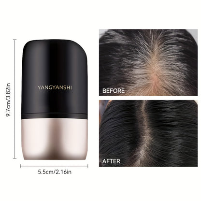 Hair Dye Stick Gray Hair Coverage Root Touch Up Pen - Instant Waterproof Sweatproof Colorfast Hair Color Stick Does Not Stain Clothes Natural Black Brown