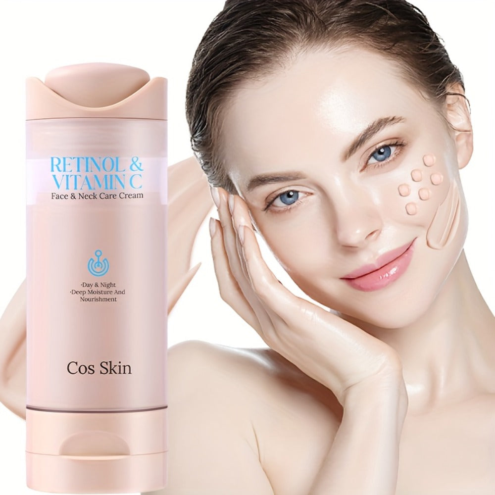 This Retinol Cream Features a Unique Texture That Offers Enduring Hydration And Moisture. Infused with Retinol And Vitamin C, It Enhances Skin Elasticity, Absorbs Swiftly Without Leaving a Greasy Or Heavy Feel, And Is Gentle And Non-Irritating