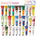 30pcs Of 30g/ 1.06 Mini Body Cream for Winter Moisturizing, Dry And Non-greasy, Easy to Carry for Travel, Ideal for Winter, 30 Flavors Are Shipped Randomly. It Is An Ideal Gift for Girlfriends And Family,working hands cream,hand lotion travel size