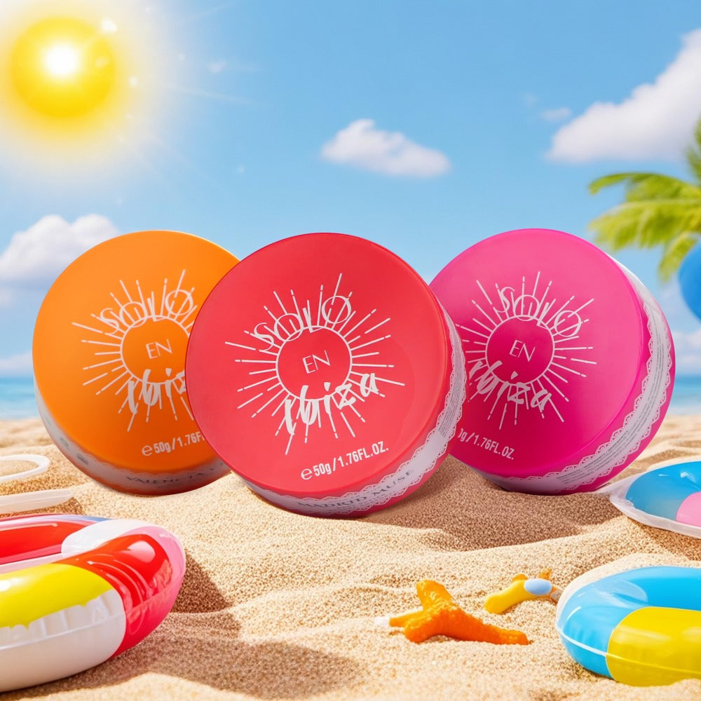 3-Piece Set, SOLO EN IBIZA Body Butter For Men And Women, 3 Different Scent, Long-Lasting Scent, Perfect For Dating, Daily Life, Parties, Gift Giving, Each 1.76 Fl Oz