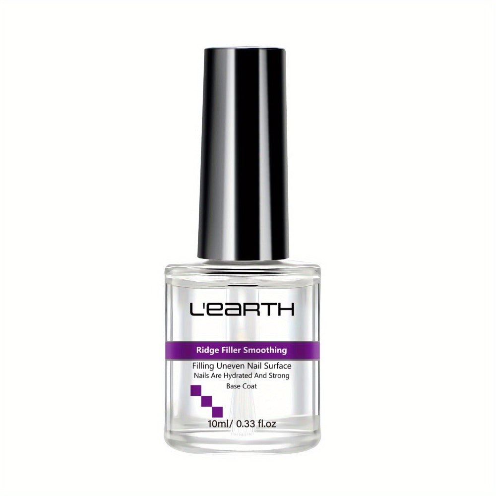 0.34oz Toenail Strengthening Polish for Thin Brittle Nails, Formaldehyde Free, with Glycerin and Hyaluronic Acid, for Fingernails & Toenails, Fast Results, Suitable for All Light Beige Types