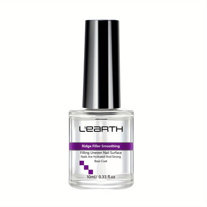 Nail Strengthening Polish 10ml for Thin Brittle Nails Formaldehyde Free with Glycerin Hyaluronic Acid Fast Results Nail Hardener Treatment for Fingernails Toenails All Nail Types Light Beige 0.34oz