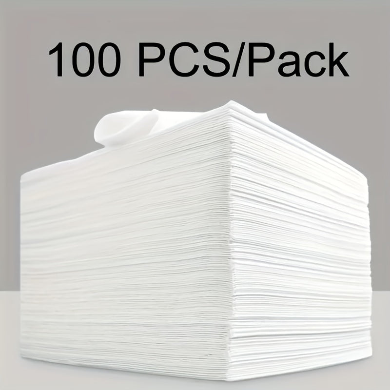 100pcDisposable Spa Bed Sheets - Massage Therapists, Estheticians, Hotel Staff, Tattoo Artists, Campers - Twill, Non-woven, Stain Resistant, All Seasons, Space - Suitable For Massage Therapy, Beauty Salon, Hotels