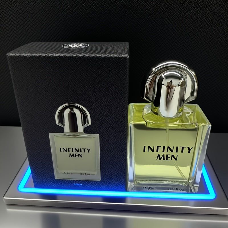 1pc Men'S Luxury Perfume - Long-Lasting Fresh & Sweet Scent with Woody Notes, Elegant Light Mint Green & Golden Design, All-Day Freshness for Commuting, Dates, Nights Out - Women Magnet Fragrance for Men, Sensitive Light Beige Safe, 1.0fl.oz / 0.3fl.oz Tr