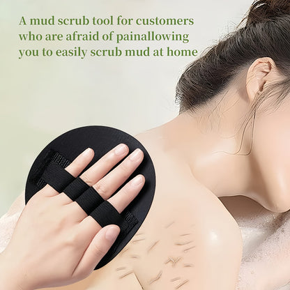Mandelic Acid Exfoliating Gel & Five-Finger Mud Scrubber Glove Set 2pcs – Deep Cleanse, Gentle Exfoliation, Hydrating After Use, Refreshed Smooth Skin, All Skin Types