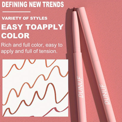 Lip Liner and Lipstick Set 12pcs Matte Waterproof Long Lasting Easy Apply Lip Pencil Lip Color Kit for Women Holiday Gift