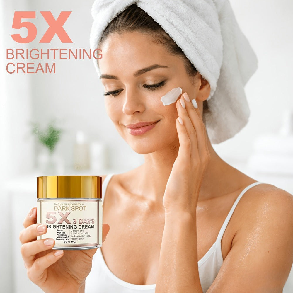 2pcs Brightening Cream with Vitamin C, Niacinamide, and Snow Grass Extract- Unscented Moisturizing Cream, Hypoallergenic- Suitable for Dry Skin, Light Beige, Dark Spots and Pigmentation-Skin Care for Intimate Areas, Underarms, Buttocks, and Thighs