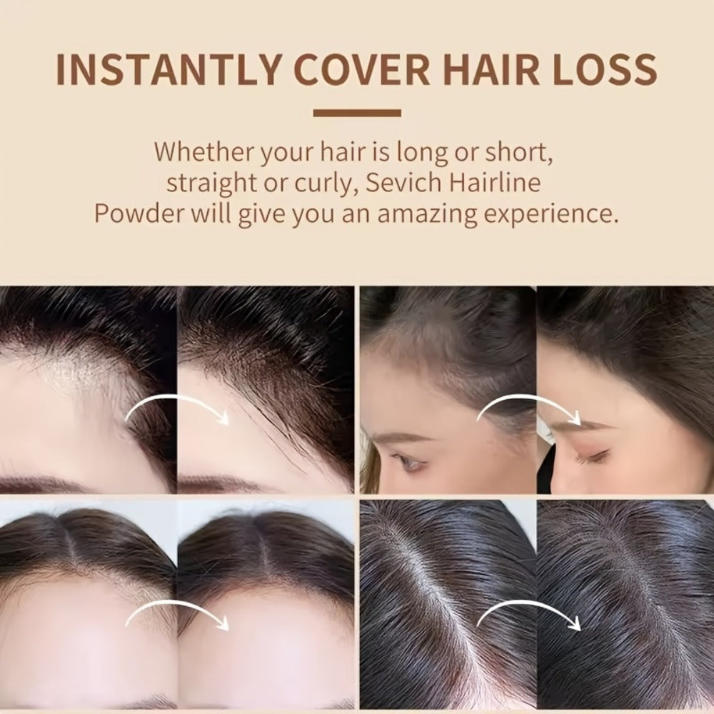 Hairline Powder Root Touch Up — Instantly Conceals Thinning Hair, Gray Roots & Hair Loss, Hair Shadow Topper for All Hair Types, 13 Shades 2/3pcs Kit