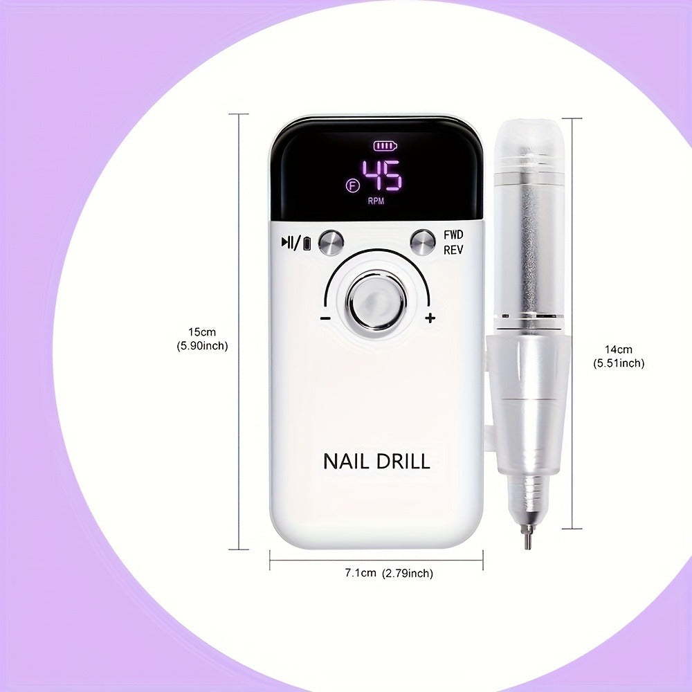UV LED Nail Lamp 30 LEDs Infrared Auto Sensor Gel Polish Curer 3 Timer Modes 5s 30s 60s Detachable Magnetic Base for Hands & Feet Painless Curing Home Salon