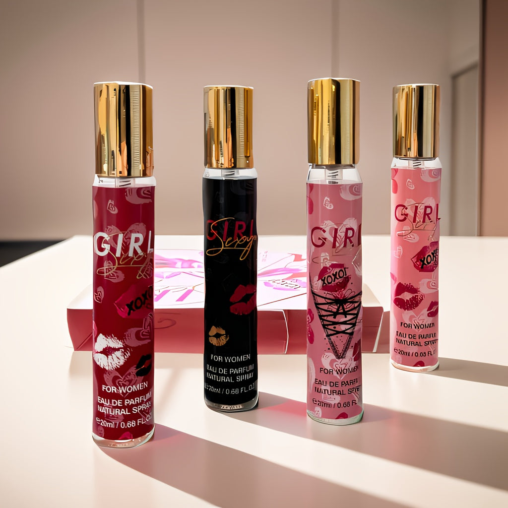 MYSTICAL Women'S Perfume Gift Collection, Long-Lasting Fresh Scent, Unisex, Convenient Travel Kit, Enduring Aroma, Ideal for Mother'S Day, Valentine'S Day, Birthday Suggestions, Everyday Perfume, Suitable for Dating And Gifting