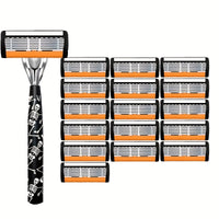 One Handle + 16 Blades
