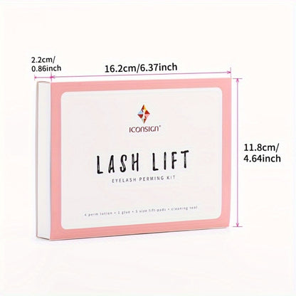 Lash Lift Kit Professional Eyelash Perm Curling Set — Calia Perm Technique, Long-Lasting 6–8 Weeks, Natural Lash Lifting System for Home & Salon Use