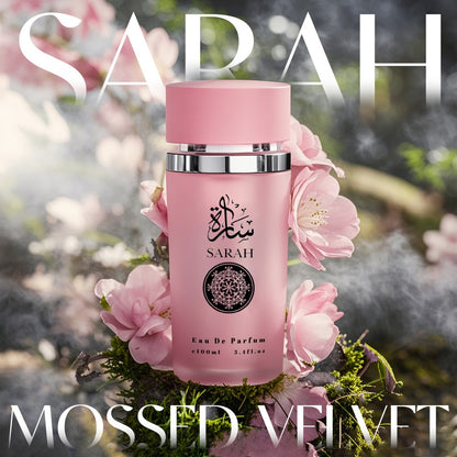 Eau de Parfum for Women SARAH 3.4 Oz Floral Amber Vanilla Jasmine Citrus Orange Blossom Long Lasting EDP Perfume Spray Elegant Feminine Fragrance Gift for Her