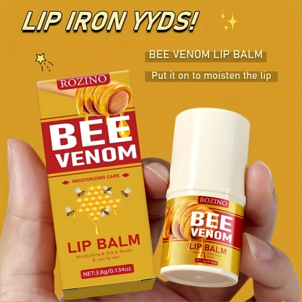 5pcs Bee Venom Care Set, Suitable For Lip, Face, Neck, Hands, Feet And Full-body Care. Moisturizing And Nourishing, Providing All-round Protection. Light And Non-greasy, Quickly Absorbed, Gentle And Non-irritating, Portable And Easy To Use