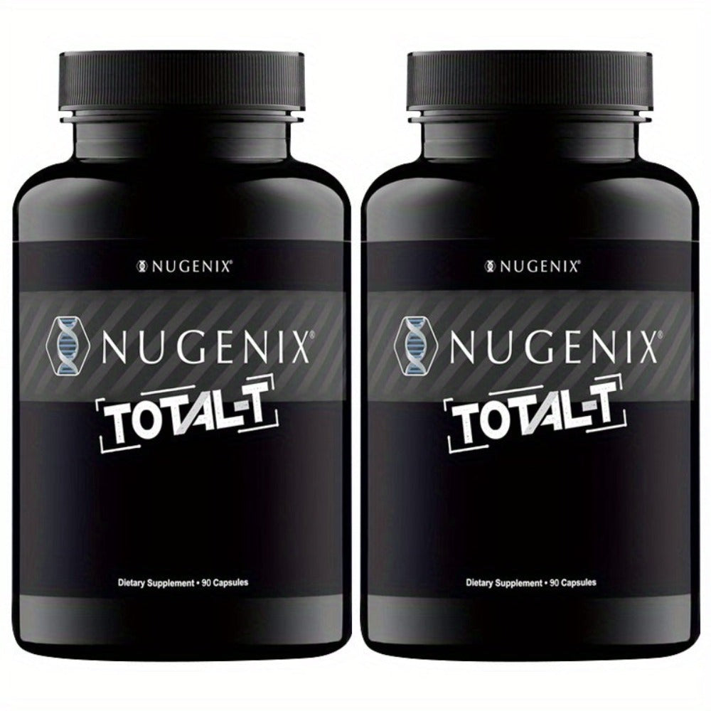 2 Bottles - Total-T - Men'S Health, Improved Mood - with L-Citrulline, Fenugreek, Vitamin B6