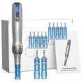 Dr Derma Pen M8S Wireless Adjustable Electric Microneedle Pen with 12pcs 0.25Mm Replacement Cartridges
