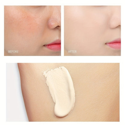 BB Cream Foundation & Luxury Setting Powder Set — Waterproof Matte Oil Control with Brush & Powder Puff, Long-Lasting Smooth Formula, 3 Shades