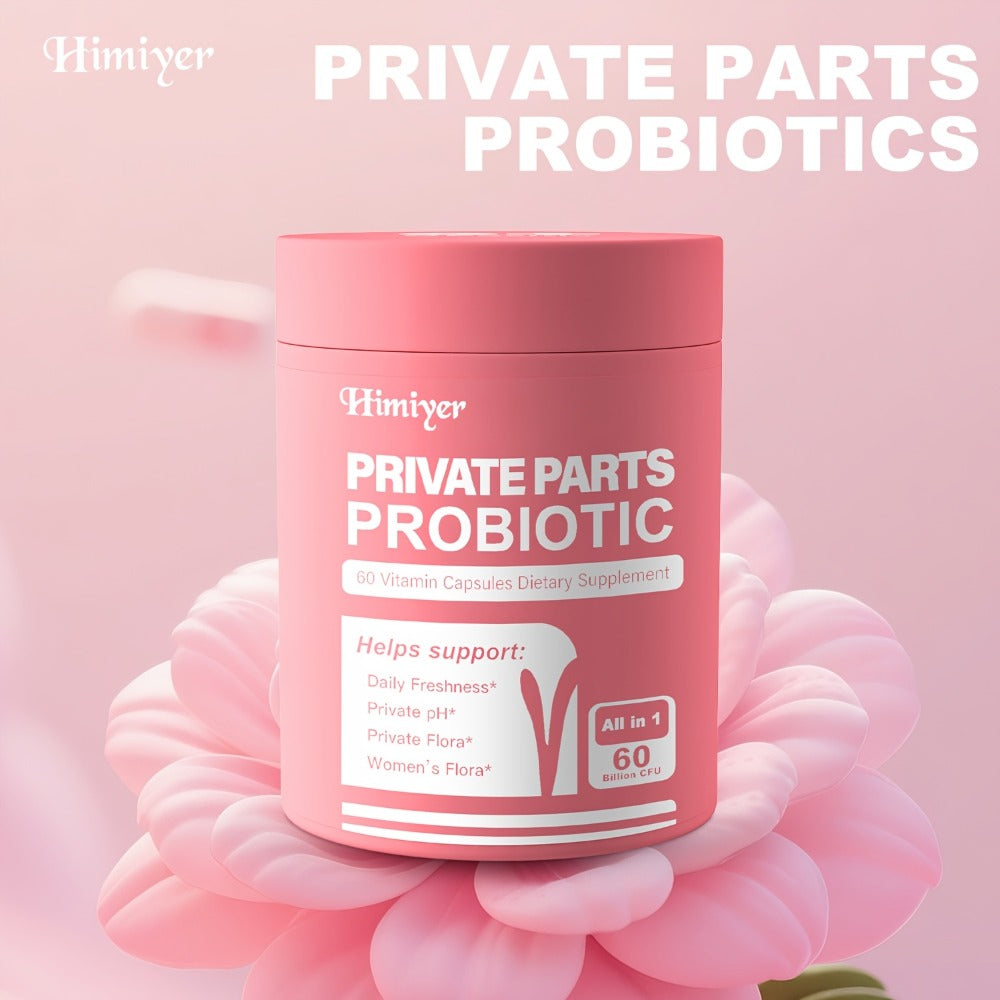 [Probiotic Capsules] Women's Parts Probiotic Capsules - Lactobacillus Acidophilus And Lactobacillus Rhamnosus Combination for Balancing The Private Flora of Intimate Areas