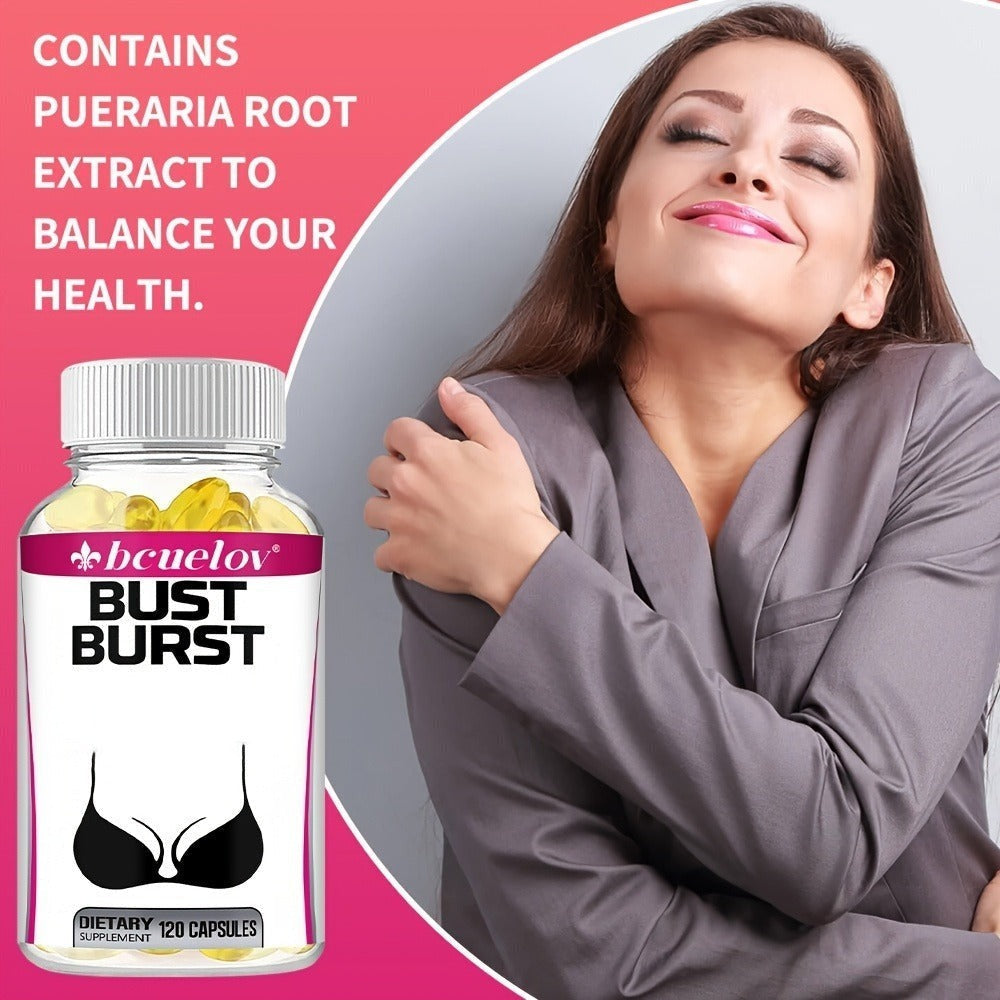 Breast Capsules, With Pueraria Mirifica Extract, Support Emotional Health 120 Capsules