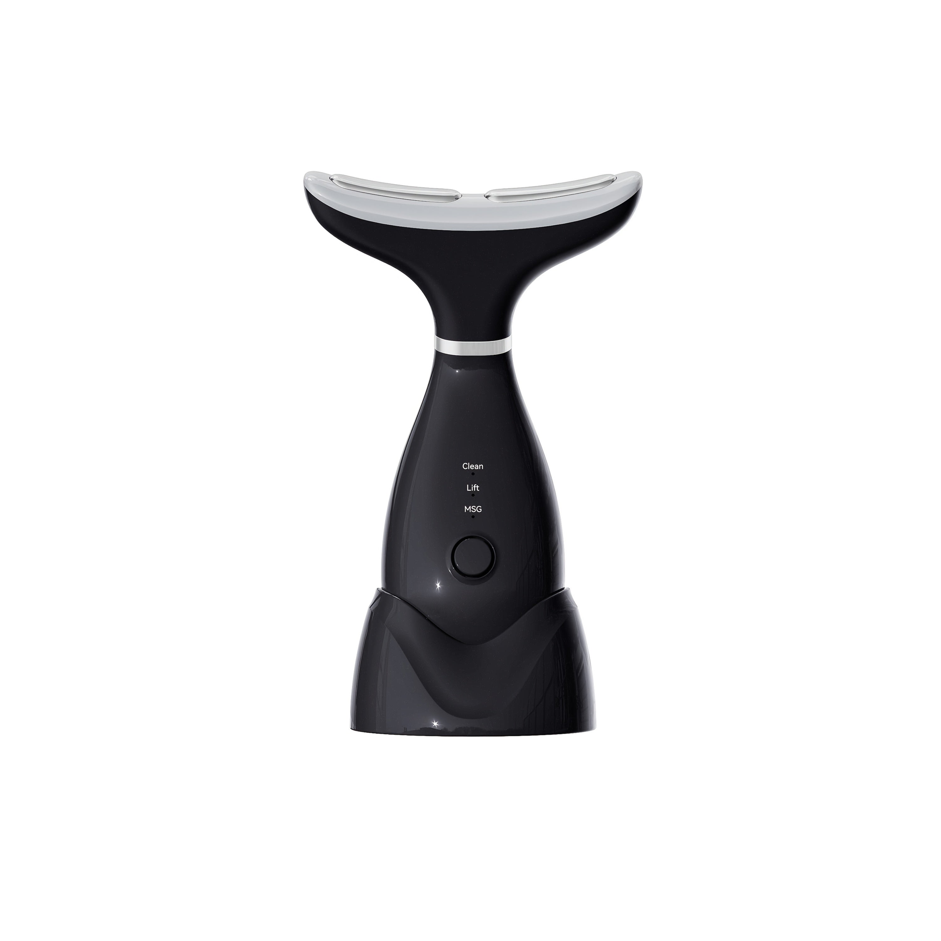 Upgraded 7-Color LED Vibrating Neck Device Beauty Gift, Neck And Facial Skin Massager, Portable USB Rechargeable Set, Electric Facial Massage Tool, Women'S Massager, Comfortable Skincare Product Suitable As A Gift For Women.