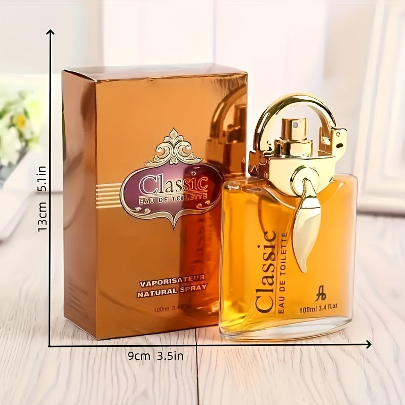 Sophisticated Women'S Fragrance from Dubai, Sultan Amber Perfume Spray - 100Ml/3.4Oz Arabian Eau De Toilette Featuring Classic Golden Oil, Offering a Long-Lasting And Refined Aroma That Is Intense, Refreshing, And Floral, Perfect for Everyday Use