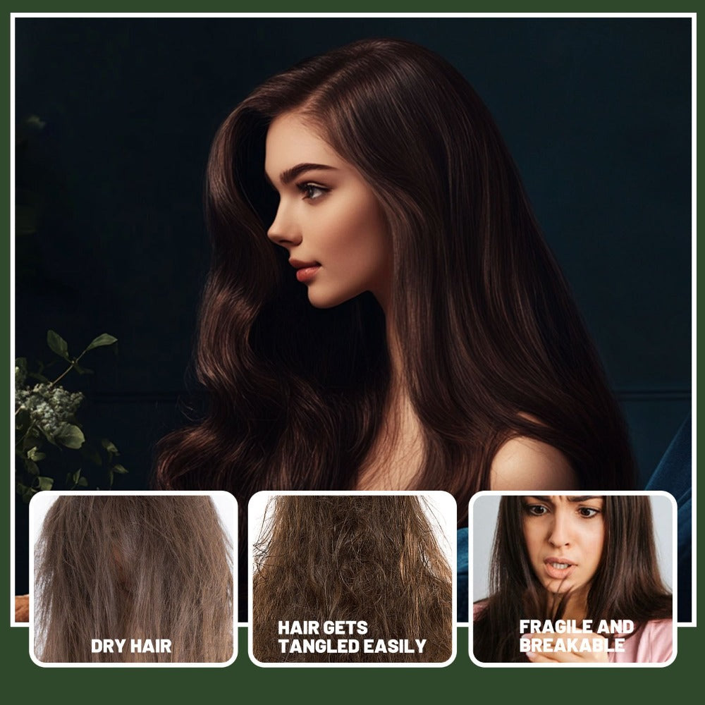 Batana Oil for Hair Growth & Repair - 1.69oz Cold Pressed Essential Oil for Hair, Eyelashes & Eyebrows | Restores Dry Frizzy Damaged Hair | All Hair Types