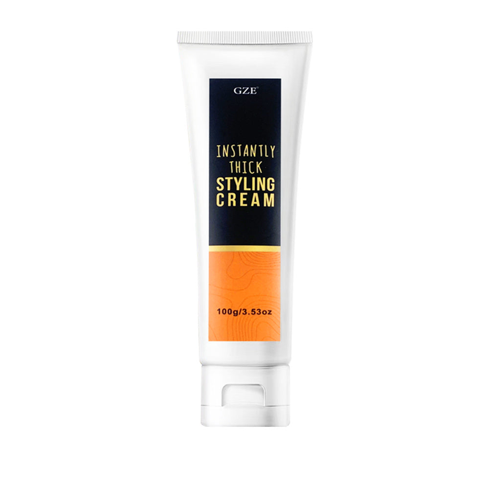 Hair Thickening Styling Cream Instantly Volumizes Texturizes Adds Body - Lightweight Formula for All Hair Types Volume Boost Styling Product for Men Women 100g