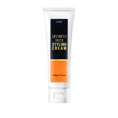 Hair Thickening Styling Cream Instantly Volumizes Texturizes Adds Body - Lightweight Formula for All Hair Types Volume Boost Styling Product for Men Women 100g