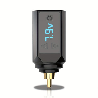 Wireless Tattoo Battery Pack RCA - USB Rechargeable Cordless Power Supply, 6H Runtime, Lightweight Portable for Tattoo Guns & Machines, Professional & Beginner Artists